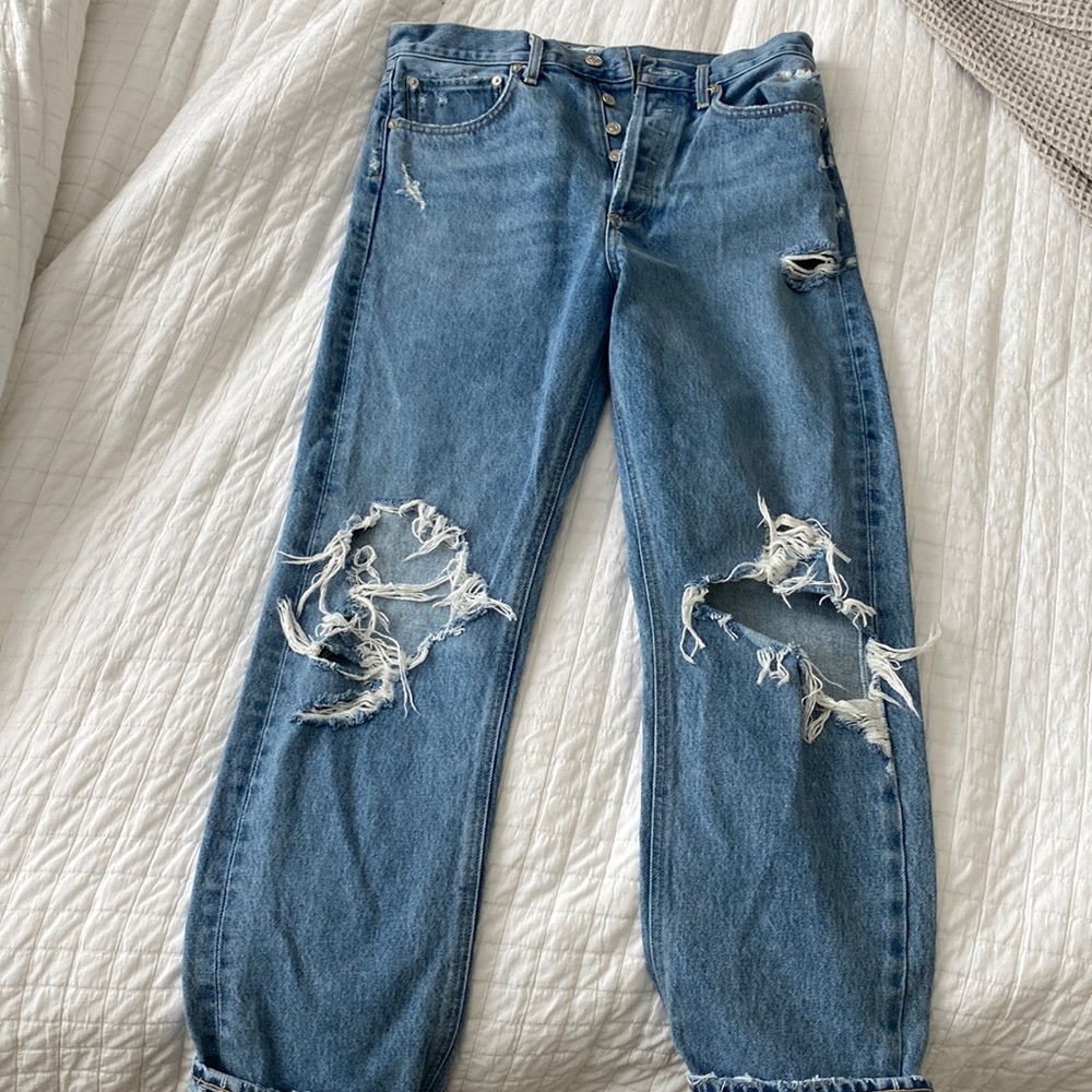 Agolde 90s fit high rise jeans